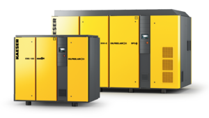 Betepaliniai vandeniu aušinami sraigtiniai kompresoriai.