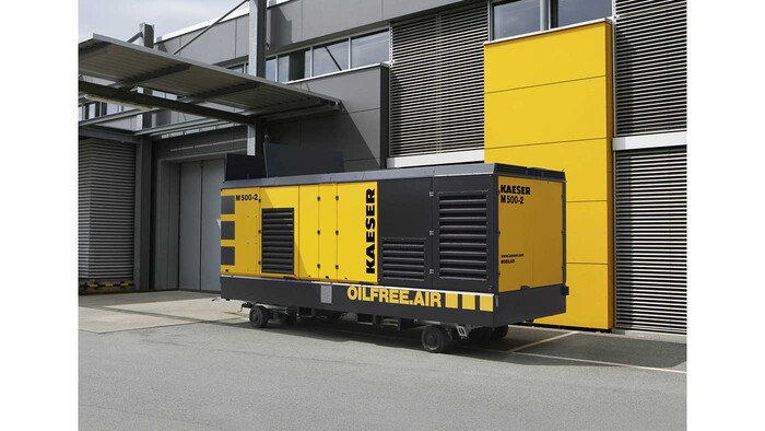 Mobilusis kompresorius „Mobilair 500“
