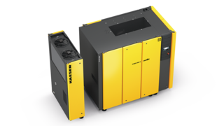 CSDX sraigtinis kompresorius su sausintuvu.