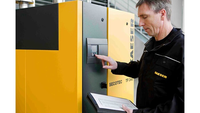 Šaldymo principu veikiantis sausintuvas „Secotec TF“ suspaustam orui ruošti