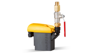 Elektroninis kondensato išleidimo mechanizmas ECO-DRAIN kaip visas rinkinys.