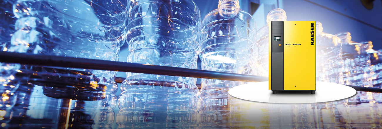 „Kaeser Kompressoren“ CN C serijos aukšto slėgio stiprintuvas.