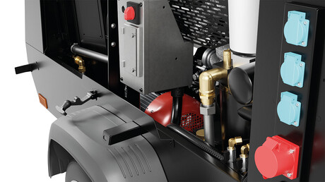 Į Mobilair M59 integruotas generatorius