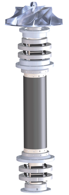 Turboorapūtė su magnetiniais guoliais „PillAerator“