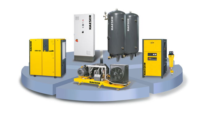 Sistemos SIGMA PET AIR 5 komponentai