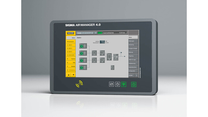 „Sigma Air Manager 4.0“ valdymo elementas